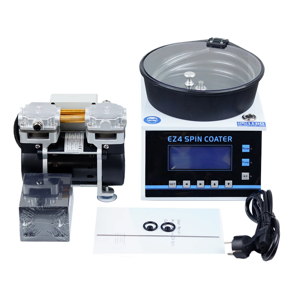 laboratory compact spin coater / Spin Processor EZ4 + Oil-free vacuum pump + VACUUM SPIN CHUCK 110V/220V