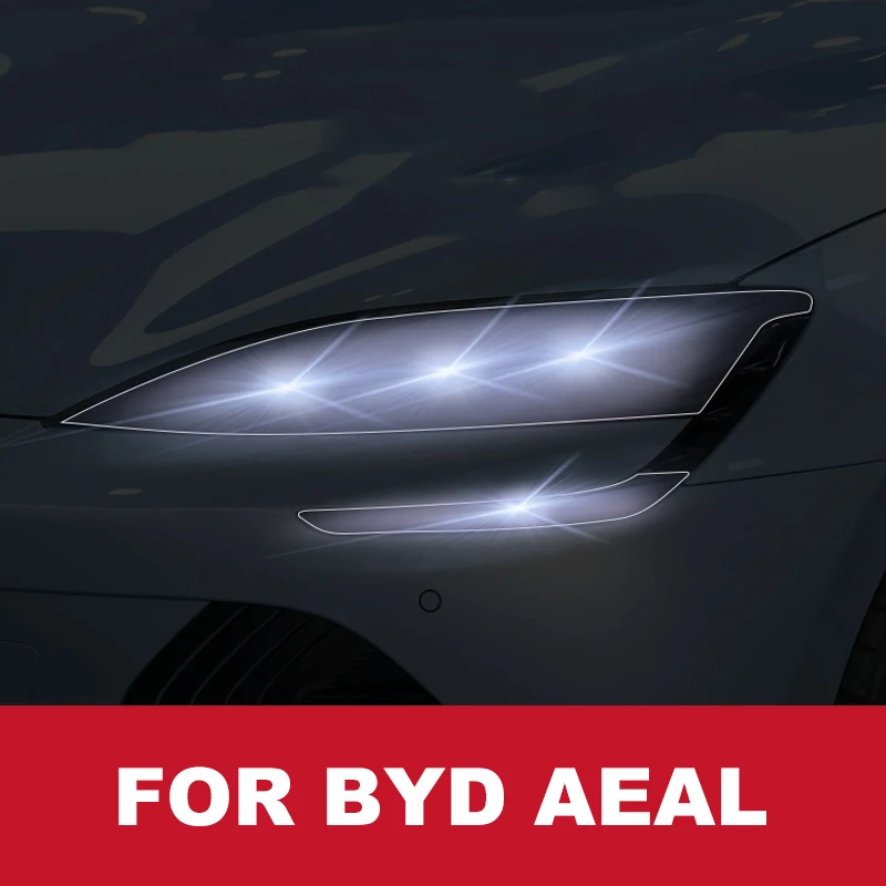 

For Byd Seal 2023 2024 Blackened Headlight Taillight Foglight Protective Film Headlight Color Changing Films