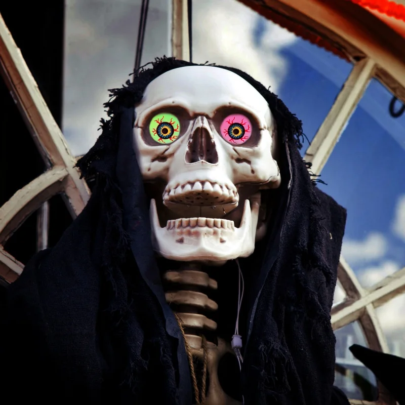 6 pçs 3cm bola de olho bouncy globo ocular festa de halloween criança favor brindes carnaval festa decoração crianças presente de halloween