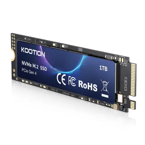KOOTION X16Plus SSD NVMe M2 1TB 2TB 512GB Internal Solid State Hard Disk PCIe 4.0x4 2280 SSD M.2 Drive for PS5 Laptop PC
