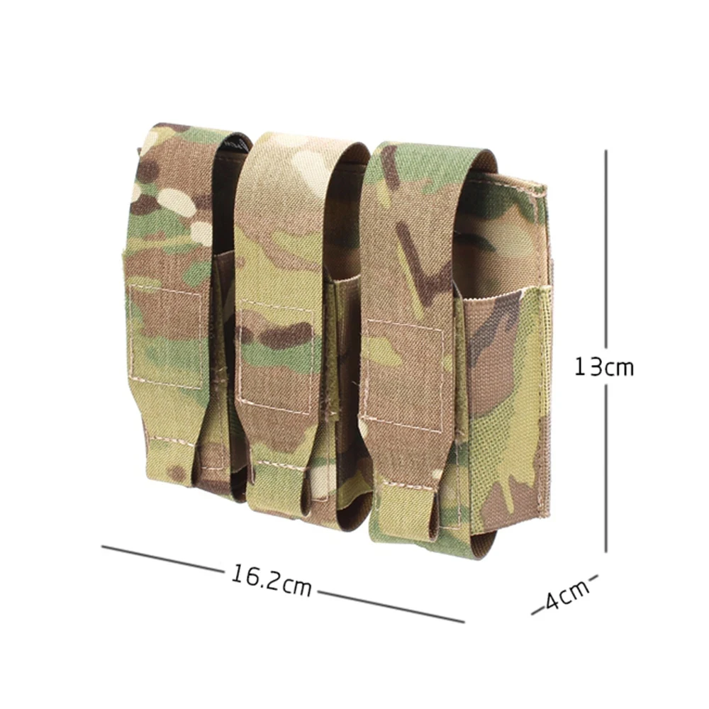 Tactical Triple MOLLE Flip Tool Kit WD40 40ml Multi functional Storage Practical Bag