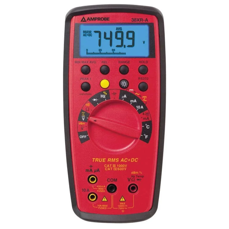 Amprobe 38XR-A   TRMS Digital Multimeter with Temperature  Brand new in stock