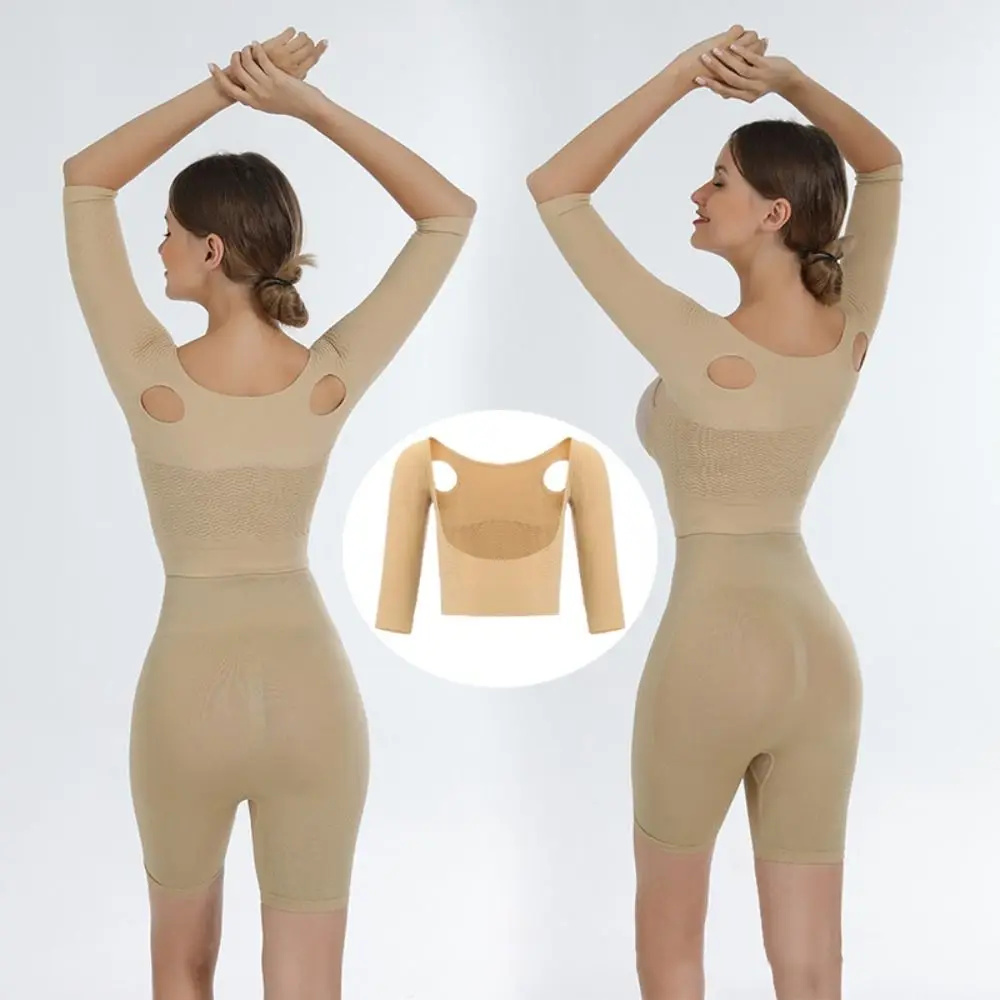 Thin Arms Slimming Shaper Lingerie Tummy Control Body Shaping Underwear Shapewear Seamless Women's Corset Top Running