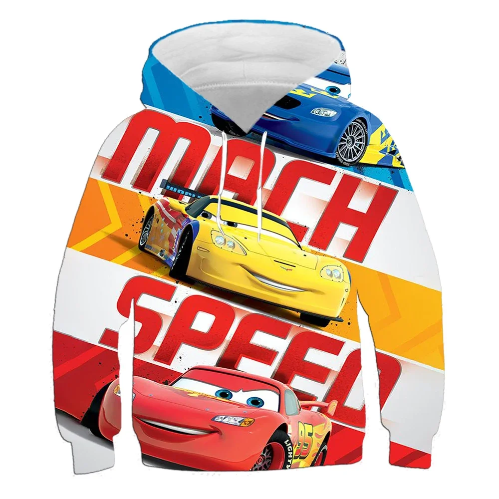 Disney Mobilize ALL CARS Movie 3D Print Men Women Fashion Oversized Sweatshirts Hoodie Kids Pullovers Cosplay Men\'s Clothing