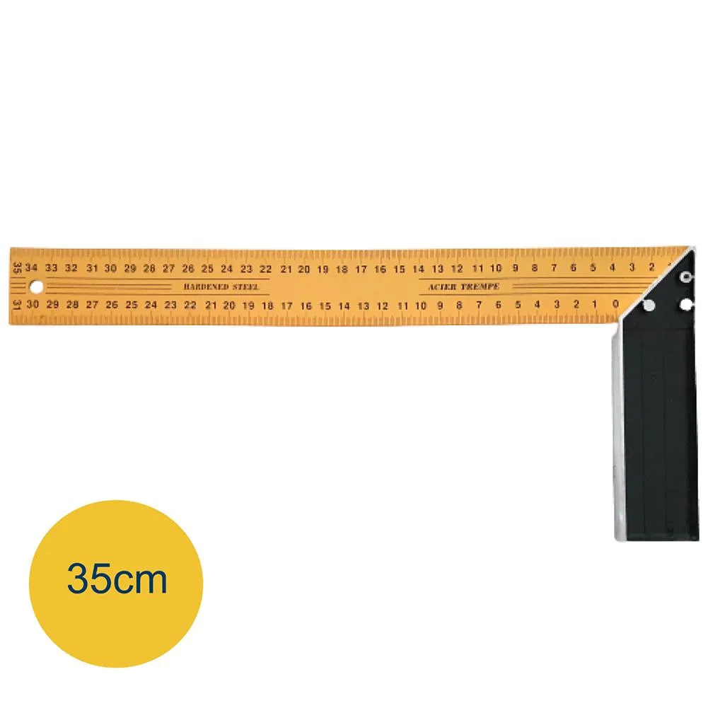 Angle Square Ruler Carpenter Stainless Steel Tool Woodworking 90 Degree Craft Engineer For Precision High Quality