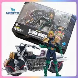 Hiya Judge Dredd Model Genuine 1/18 Action Figure Flame Judge The Alien Crocodile Mercenary Craig Statue Customized Model Toys