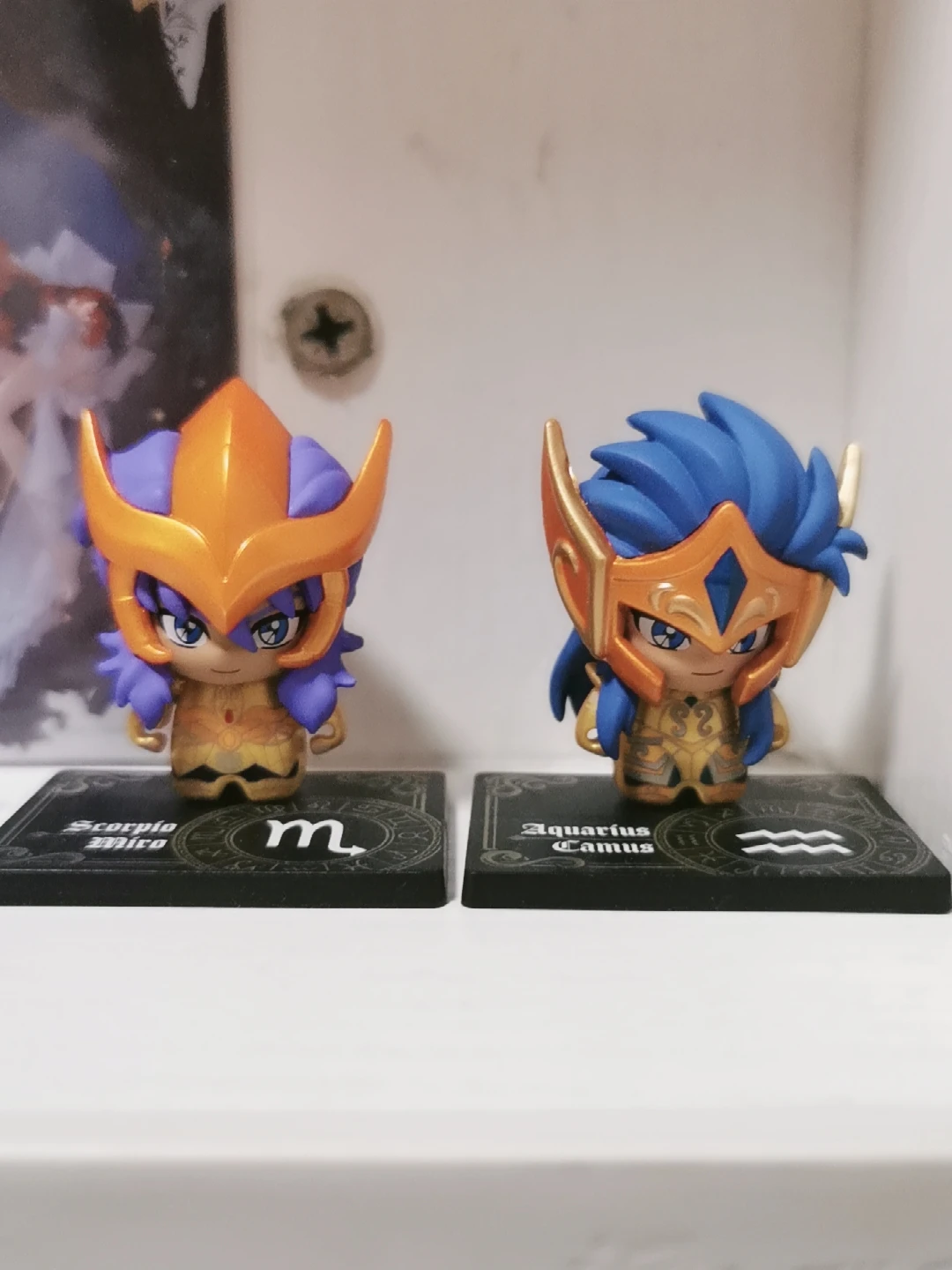 Saint Seiya Anime Figures Genuine Gacha Twelve Zodiac Signs Myth Holy Cloth Sagittarius Taurus Aries Spot Collection Model Gifts