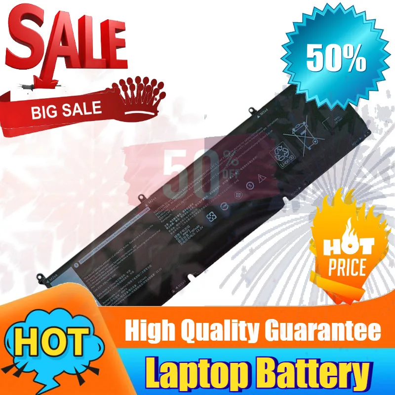 SWZY 69KF2 11.4V 7167mAh 86Wh Battery for DELL M15 R3 2020 Inspiron 7500 M17 R3 2020 Precision 5550 XPS 15 9500