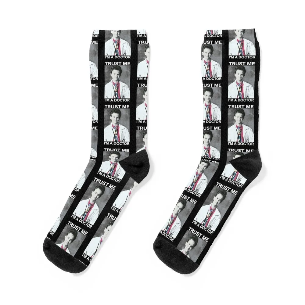 Men_s Doogie Howser Trust Me I_M A Doctor Men_s Socks halloween anti-slip Stockings Male Socks Women's