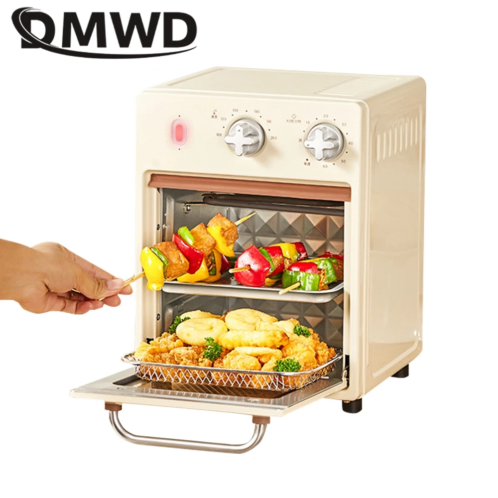 

DMWD 8,5l электрическая фритюрница, духовка для выпечки, автоматическая машина для приготовления пищи/фруктов, сушилка для пиццы, десертов, тортов, хлеба, инструмент для барбекю