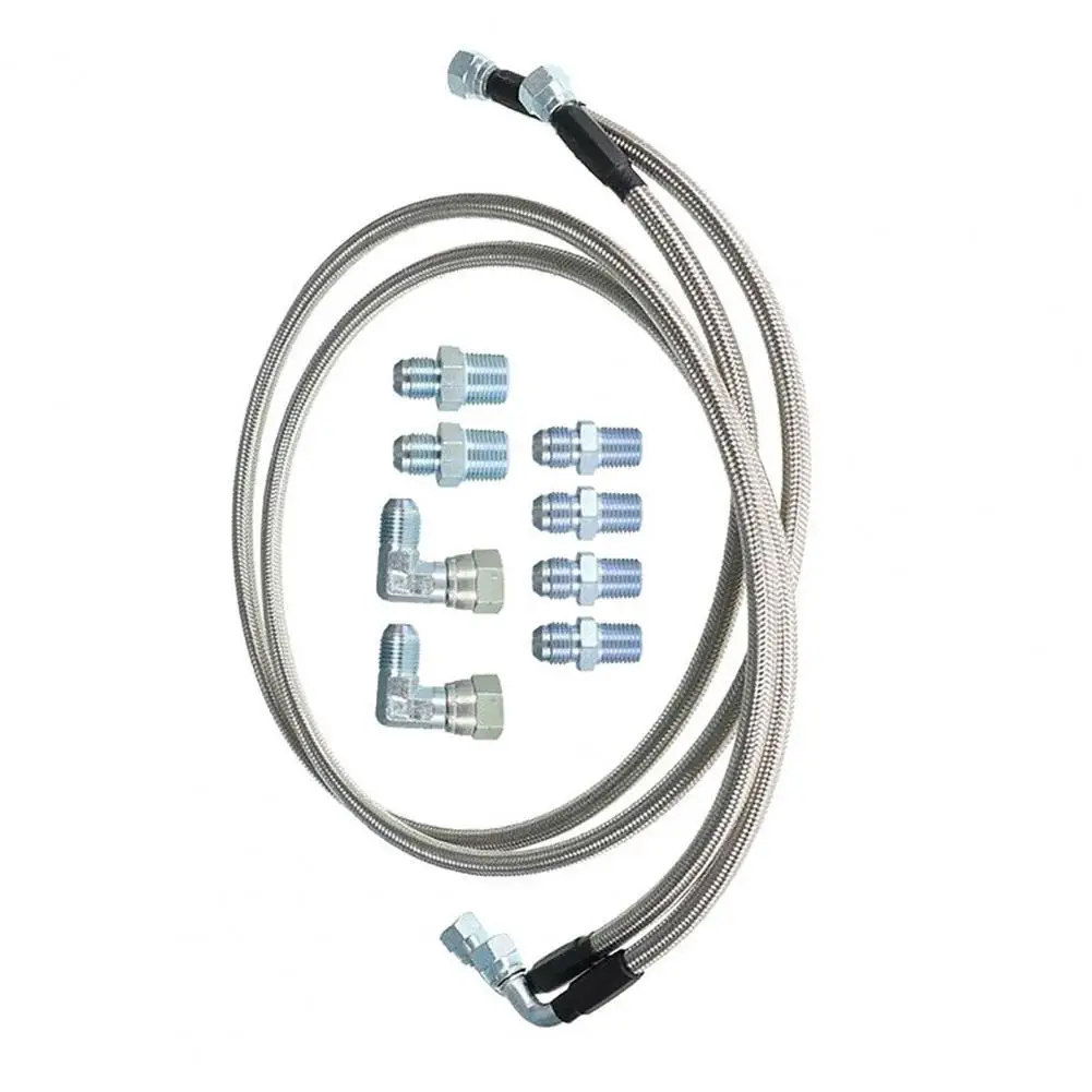 

Excellent Cooler Hose Lines Fittings High Hardness Compact Transmission Cooler Line Kit Cooler Lines Fittings 1 Set