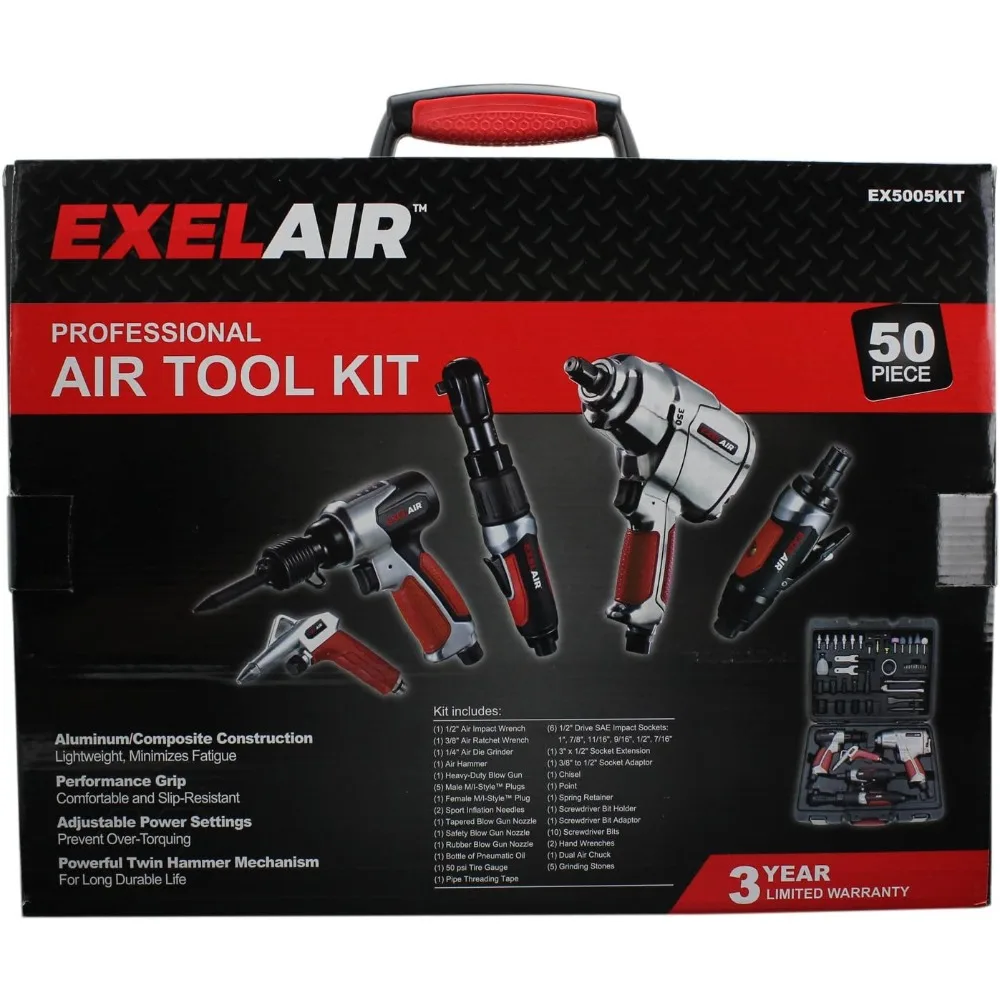 

EX5005KIT 50 Piece Professional Air Tool Kit