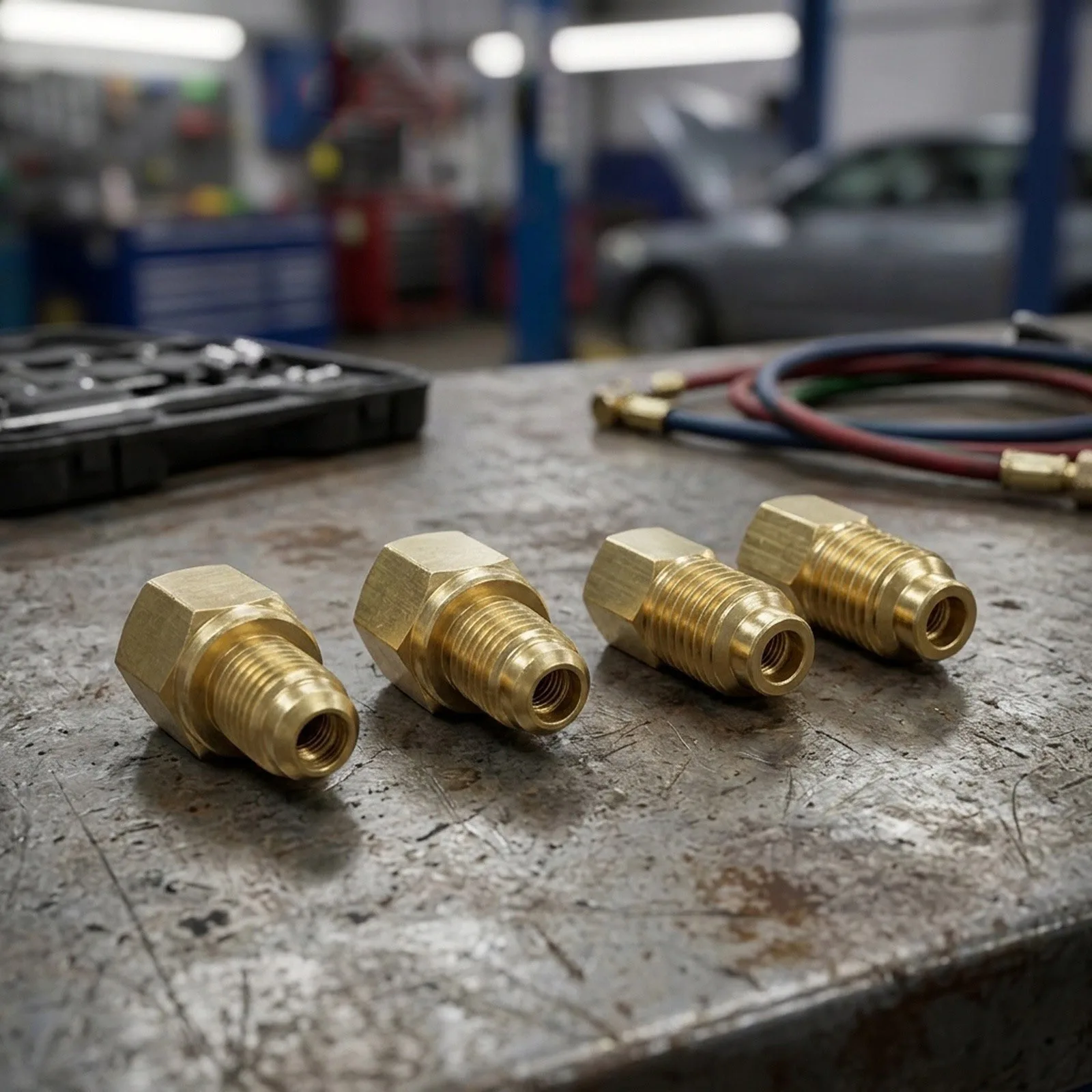 For Auto Maintenance Auto AC Valve Adapter Refrigeration Connection Leak-proof Valve System Ergonomic Grip Design