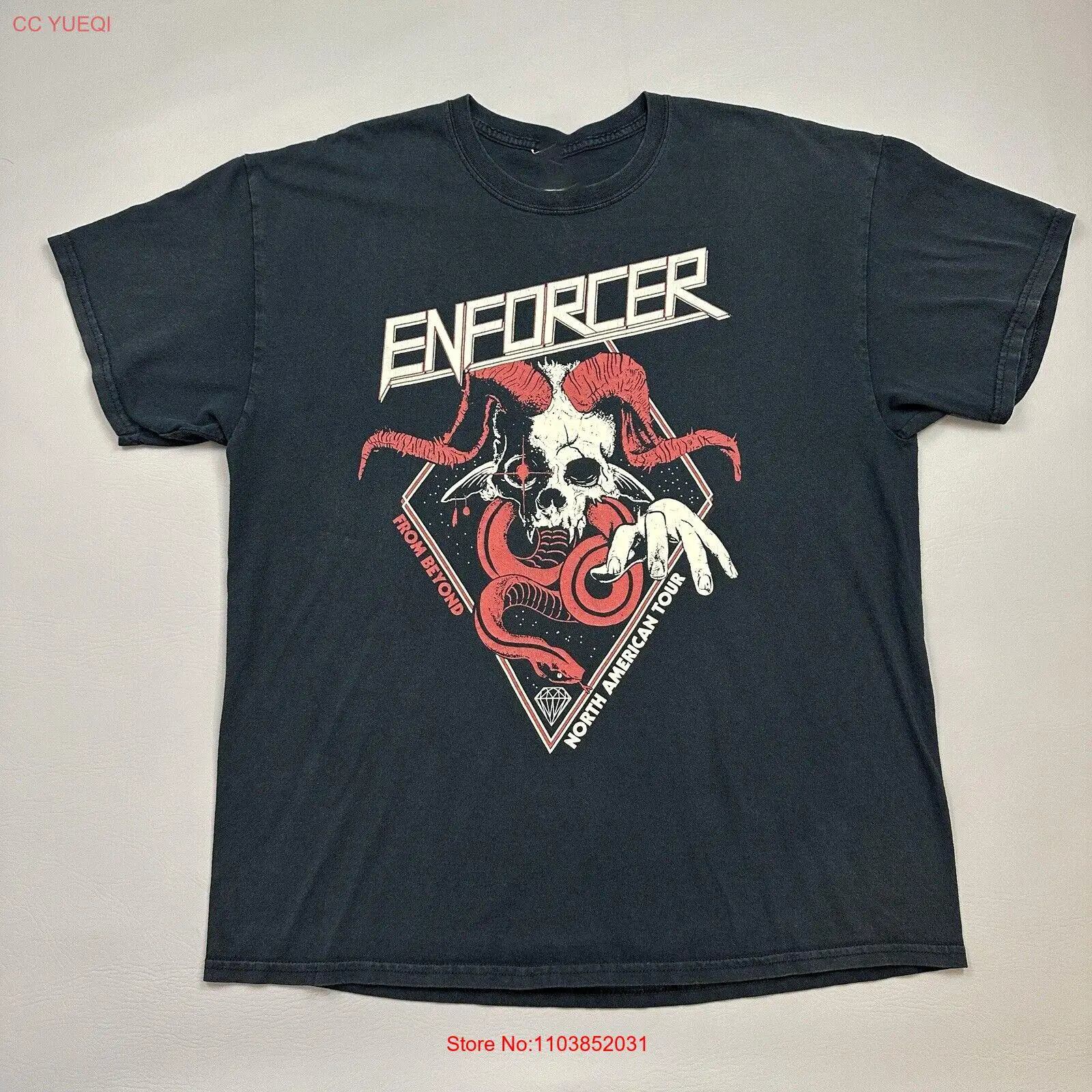 Enforcer Band From Beyond Tour Shirt Unisex Cotton For Adult Tee All Size MK083