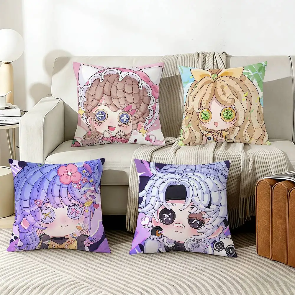 

Game Anime I-Identity V Various Sizes Square Pillow Case For Car Home Bedchamber Decor