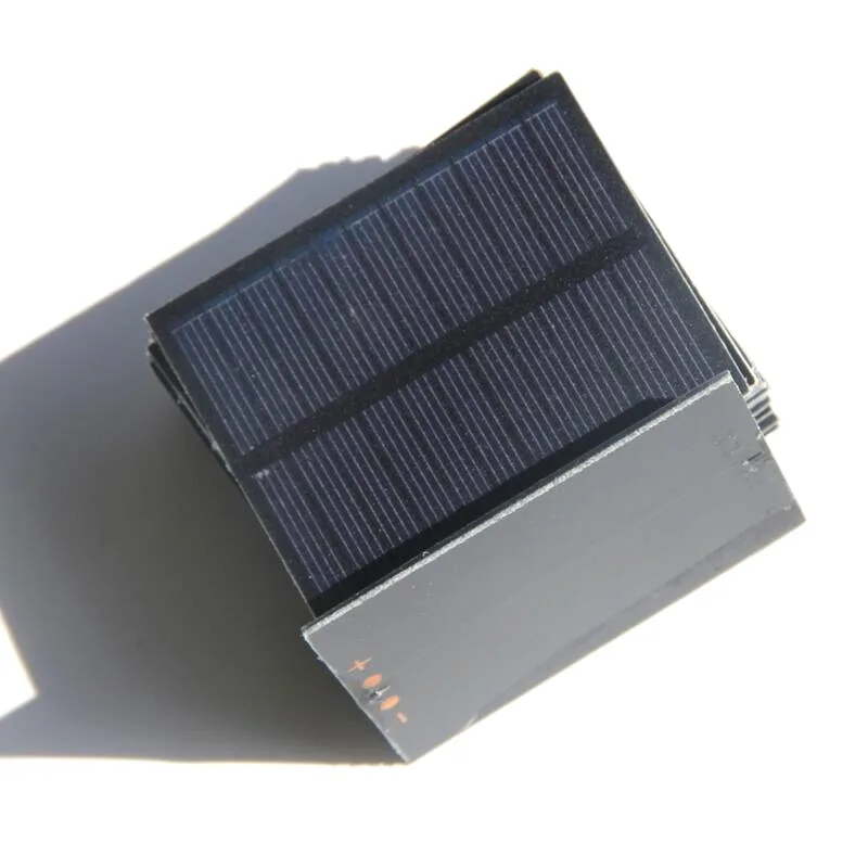 0.5W 5.5V PET ラミネートソーラーパネル 76x60mm DIY おもちゃプレートミニソーラーキット用