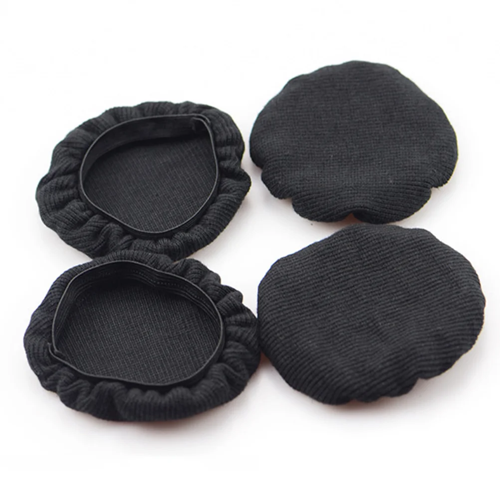 2 Pcs Ear Pads Work Headset Wireless Cleaning Kit Earbuds Stretch Headphone Cover