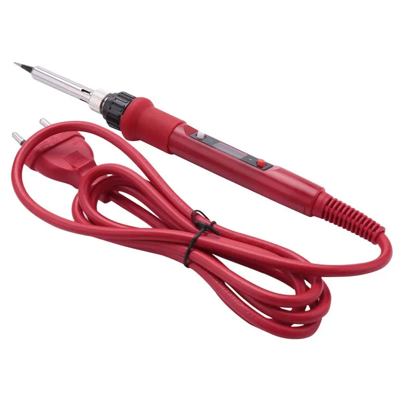 BAAG-2X 220V 80W Lcd Electric Soldering Iron 908S Adjustable Temperature Solder Iron With Soldering Iron Tips Kits EU Plug