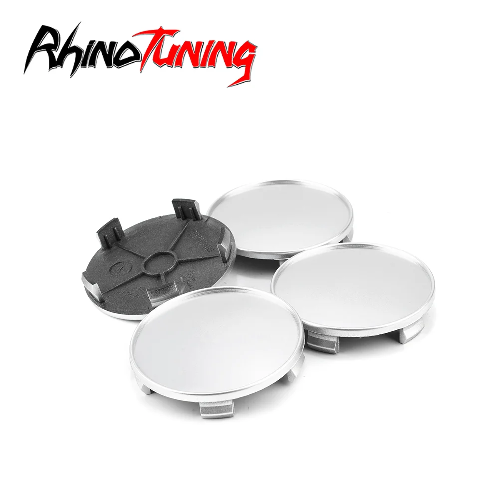 4pcs 69mm(2.72in)(+ -1mm)/64mm(2.52in)(+ -1mm)  Center Caps for Alloy Wheels  Auto Rim Refit  Covers  Exterior Accessories