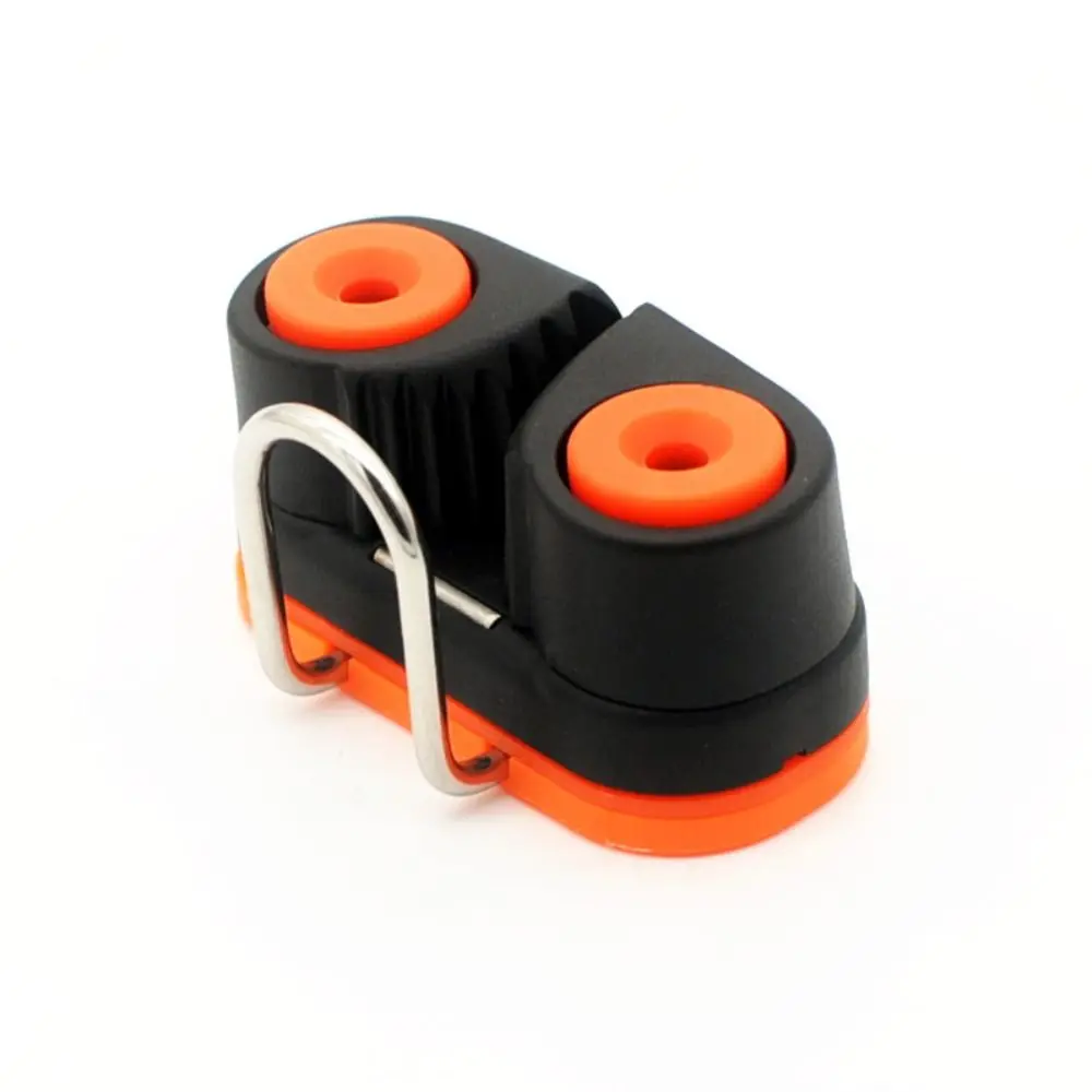 Durable Ball Bearings Nylon Rope Clamp with Leading Rings Marine Hardware Fast Entry Cam Cleat Kayak Boat Cleats