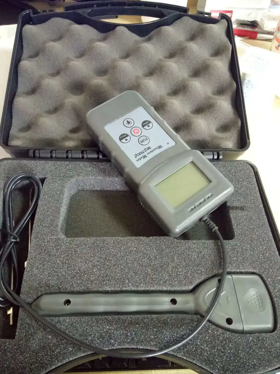 Portable Digital Grain Paddy Rice Moisture Test Equipment Foam Moisture Meter For Plastic