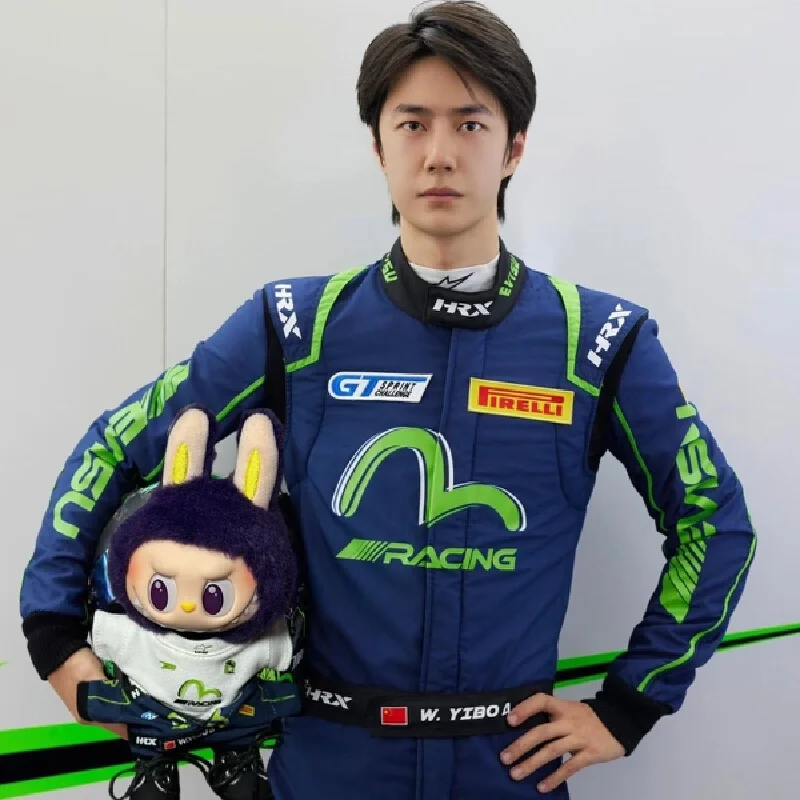 

Only clothes, no dolls. for labubu new doll clothes, fashionable and trendy clothes, racing suits, star style men's doll clothes
