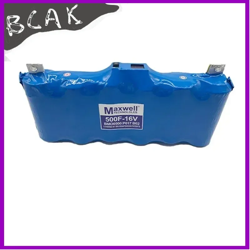 Maxwell 16V 500F High Quality  Super Farad Capacitor for 2.7V Car Rectifier with Balance Board Voltage Display Audio
