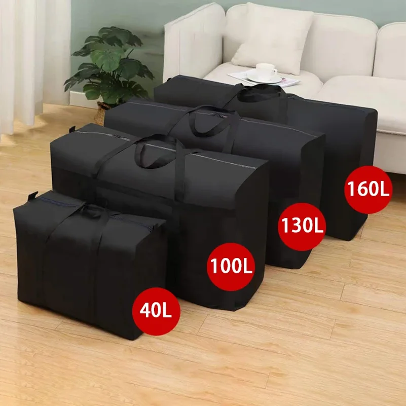 Extra Large Waterproof Moving Luggage Bags Laundry Shopping Bag Foldable Luggage Travel Bag Large Capacity Quilt Organizer