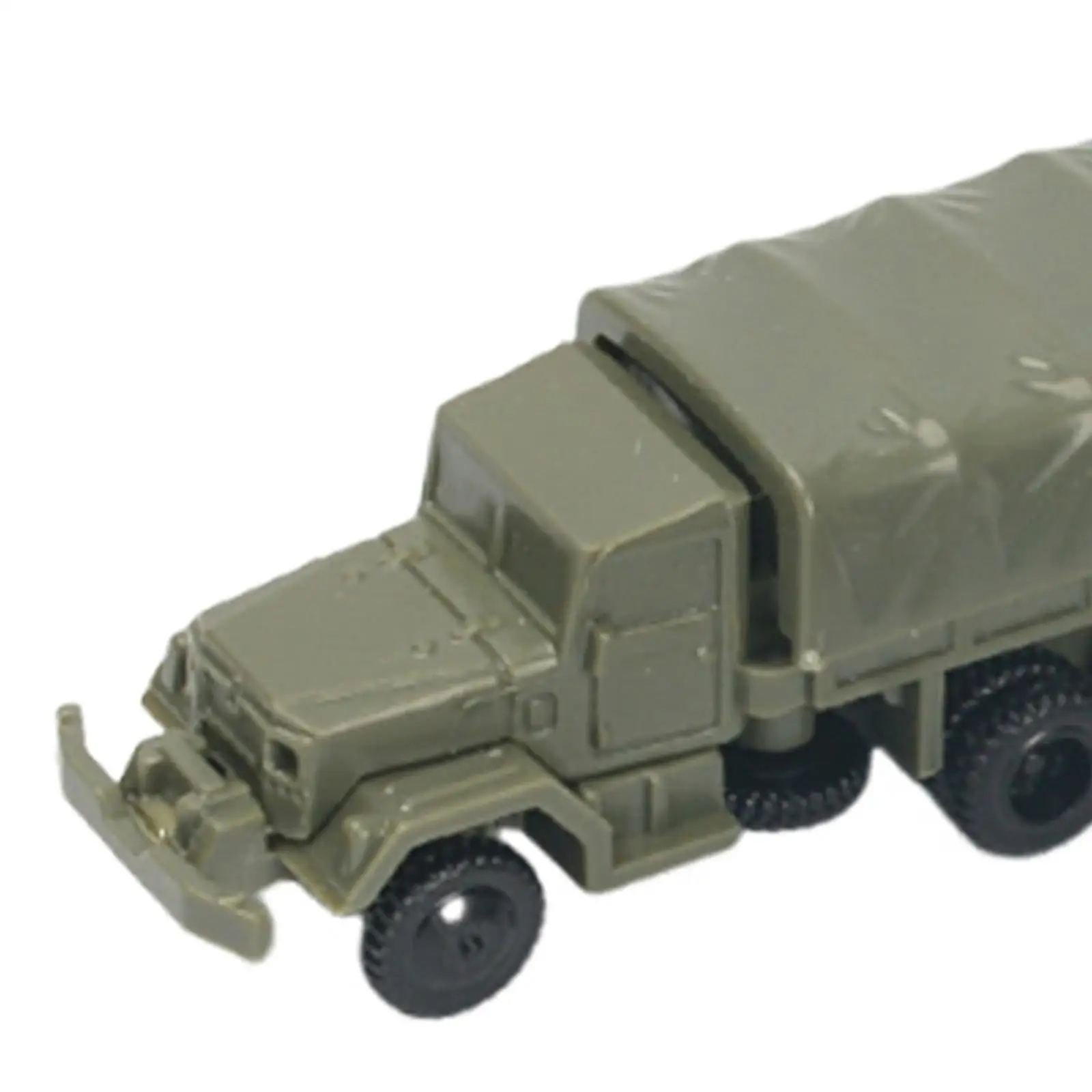 2-teiliges 1:144-Modell mit Rädern, Modellbausätze, Miniatur-4D-M35-LKW-Modell für Mädchen, Kinder, Kleinkinder, Geburtstagsgeschenke