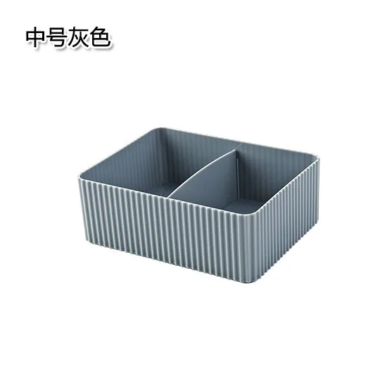 Plastic Makeup Organizer Grid Desktop Home Office Bathroom Storage Box Sundries Bin Case Cosmetic Closet  closet organizer