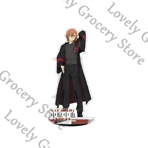 Genuine Anime Bungo Stray Dogs Nikolai Gogol‌ Izumi Kyouka Dazai Osamu Nakahara Chuya Cosplay Cartoon Acrylic Standing Sign Gift view 5
