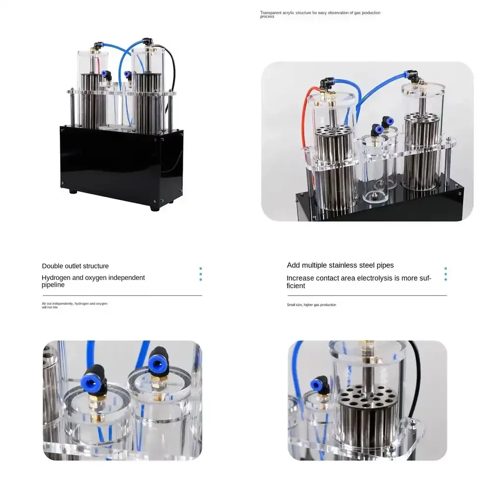 

and Separation Water Electrolyzer for Laboratory Equipment for Science Education Dual Outlet for STEM