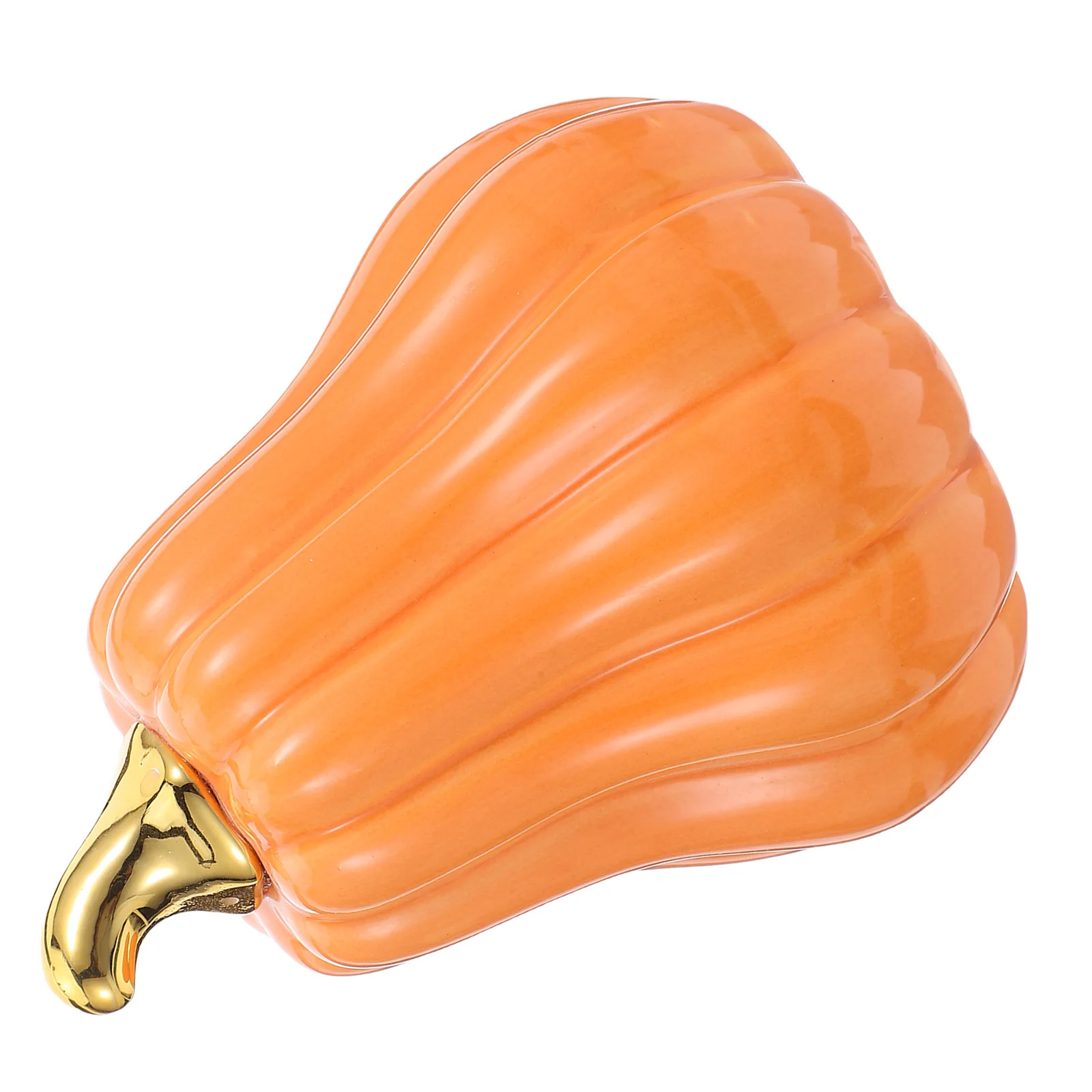 

RORPOIR Mini Ceramic Pumpkin Figurine Fall Decor for Halloween Thanksgiving Home Living Room Bedroom Dining Room Decoration