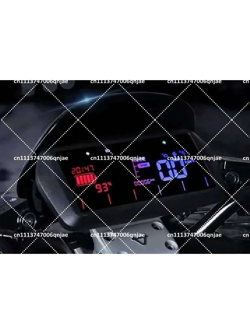 Electric Scooter Instrument LCD Display Screen Replacement, Direct Plug Installation Without Wiring Modification