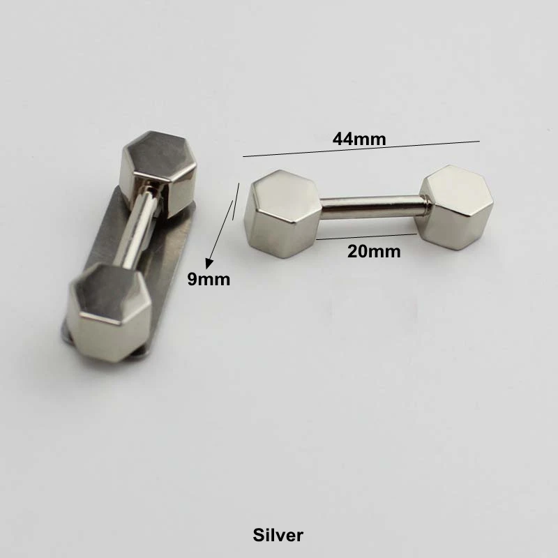 10-30PCS 20mm Inside Zinc Alloy Bridge Ring U Ring Bags Metal Hanger For Handbags Belt Connector Buckles DIY Crafts Accessories