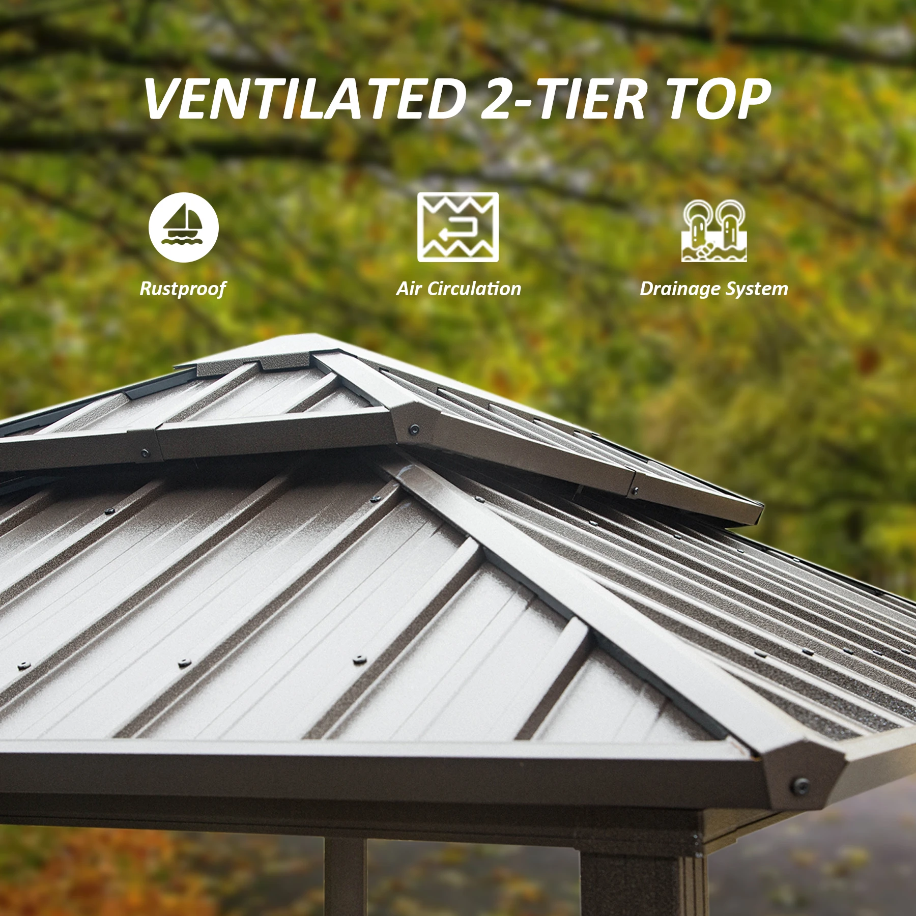 Outdoor Furniture Chinese Vint - Outdoor Furniture Gazebo ulasan dan harga