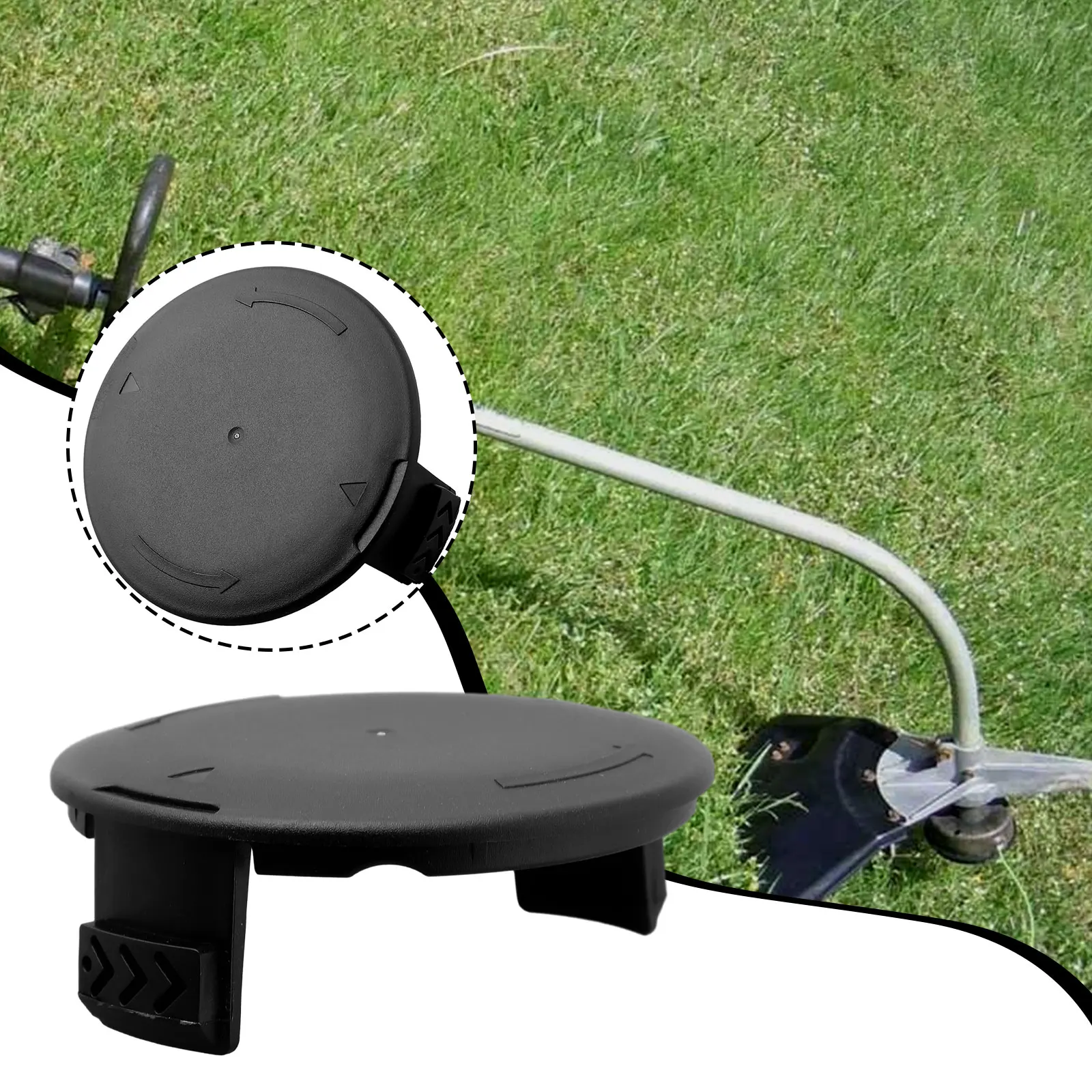 1pc 交換スプールキャップカバーホームライト AC41HCA UT41112 電気ストリングトリマースプールカバーガーデン電動工具アクセサリー