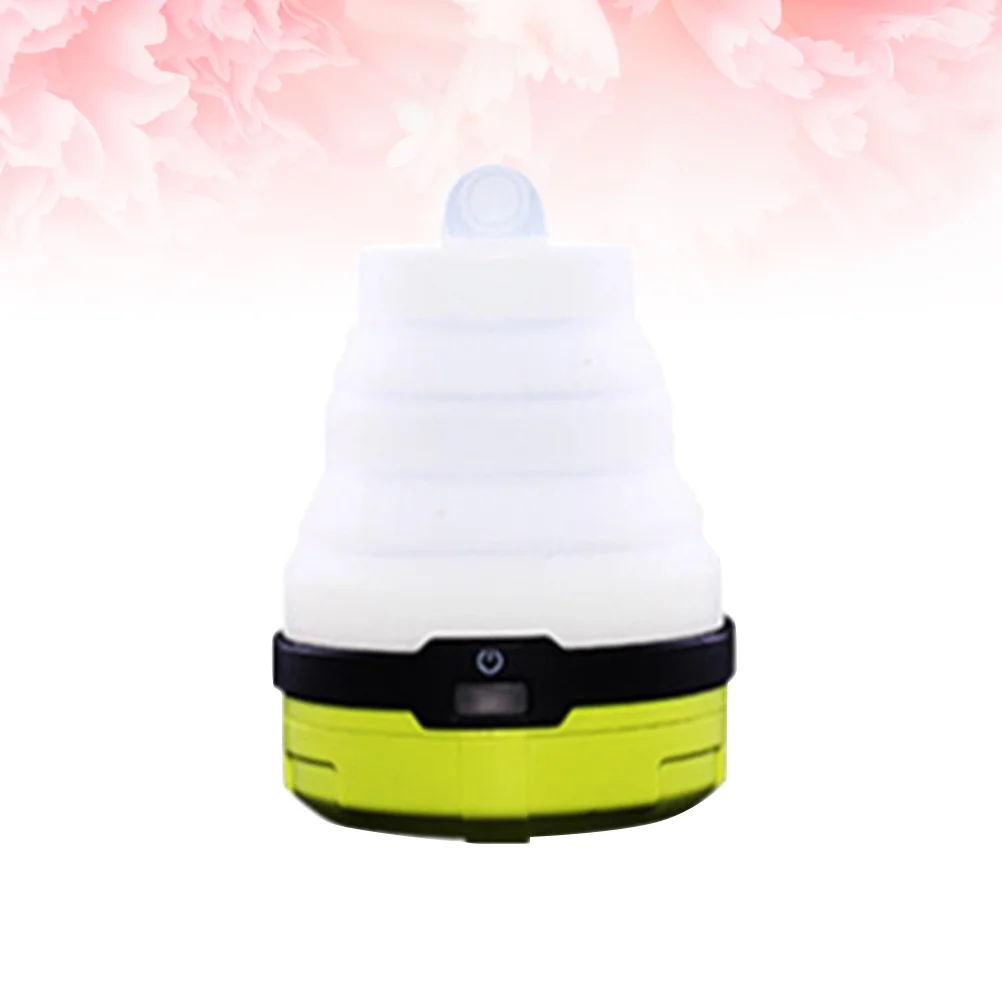 led充電式折りたたみシリコン伸縮式キャンプランタンミニカラフル雰囲気ランプアウトドア懐中電灯ハイキング用