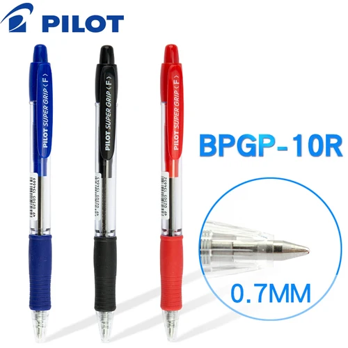 Pilot-bolígrafo de Gel japonés Rollerball, BPGP-10R-F, 0,7 MM, para escribir, oficina, suministros de papelería, venta al por mayor
