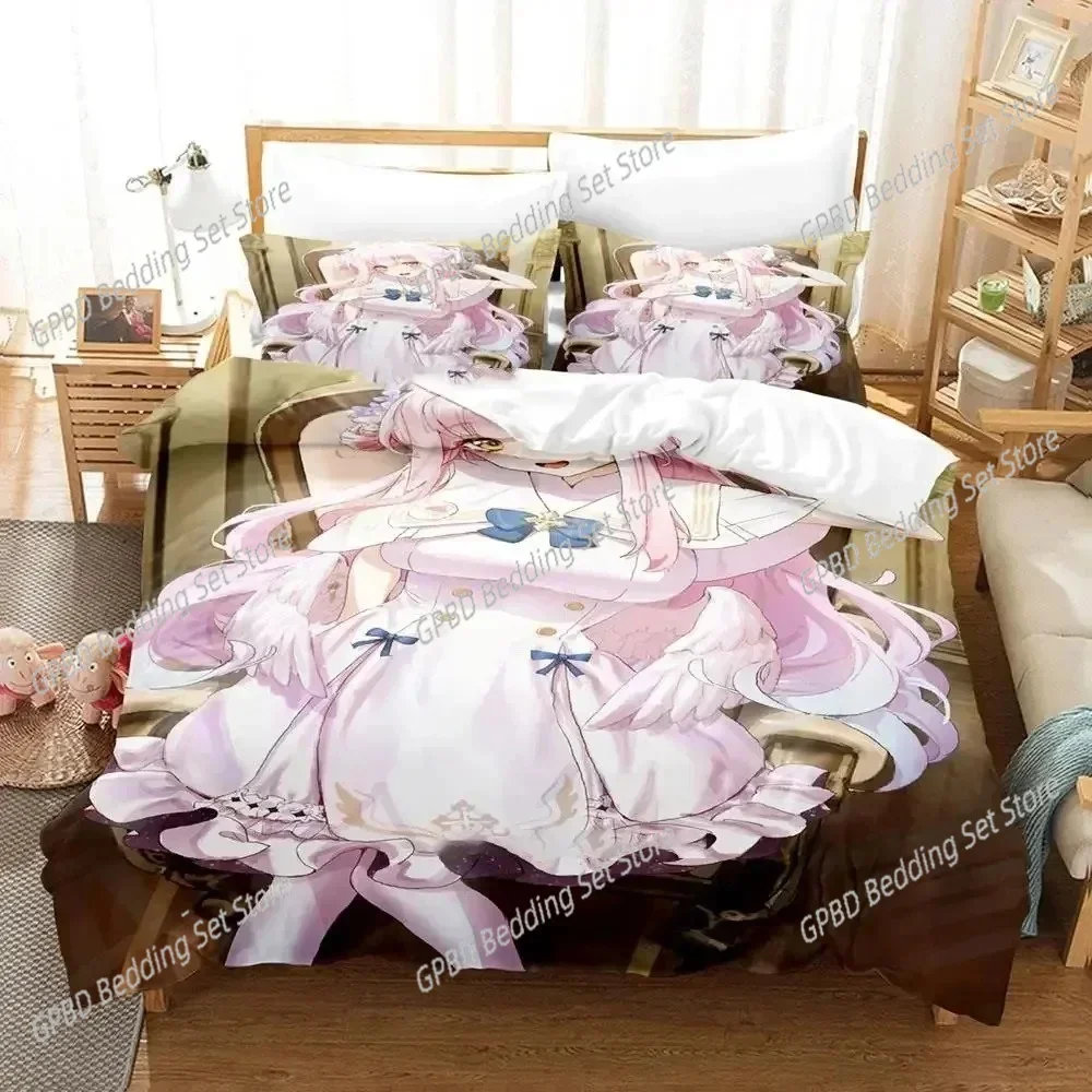 

Anime Misono Mika Blue Archive Comfortable Duvet Quilt Cover Pillowcase Bedding Set Children Bedroom Decoration Home Textile