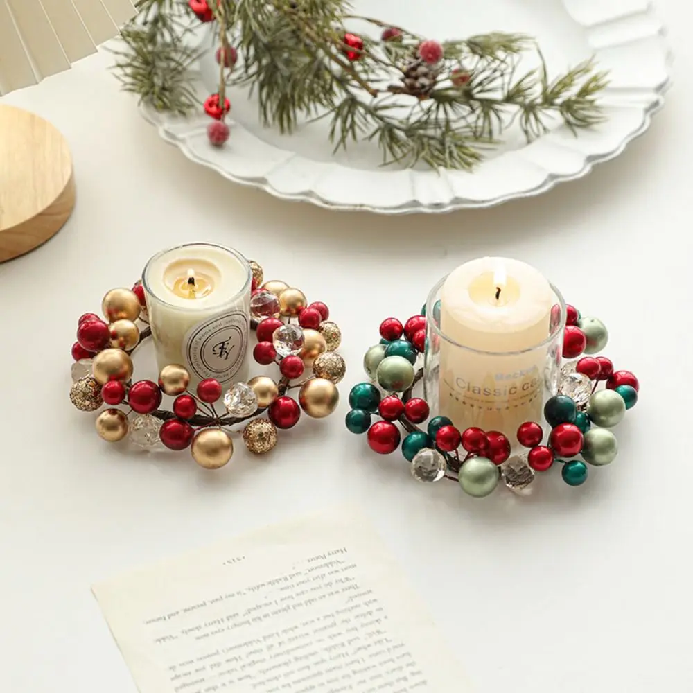 Guirxiété de Noël en fer faite à la main, bougeoir, bricolage élégant, décorations de joyeux Noël, ci-après, 13cm