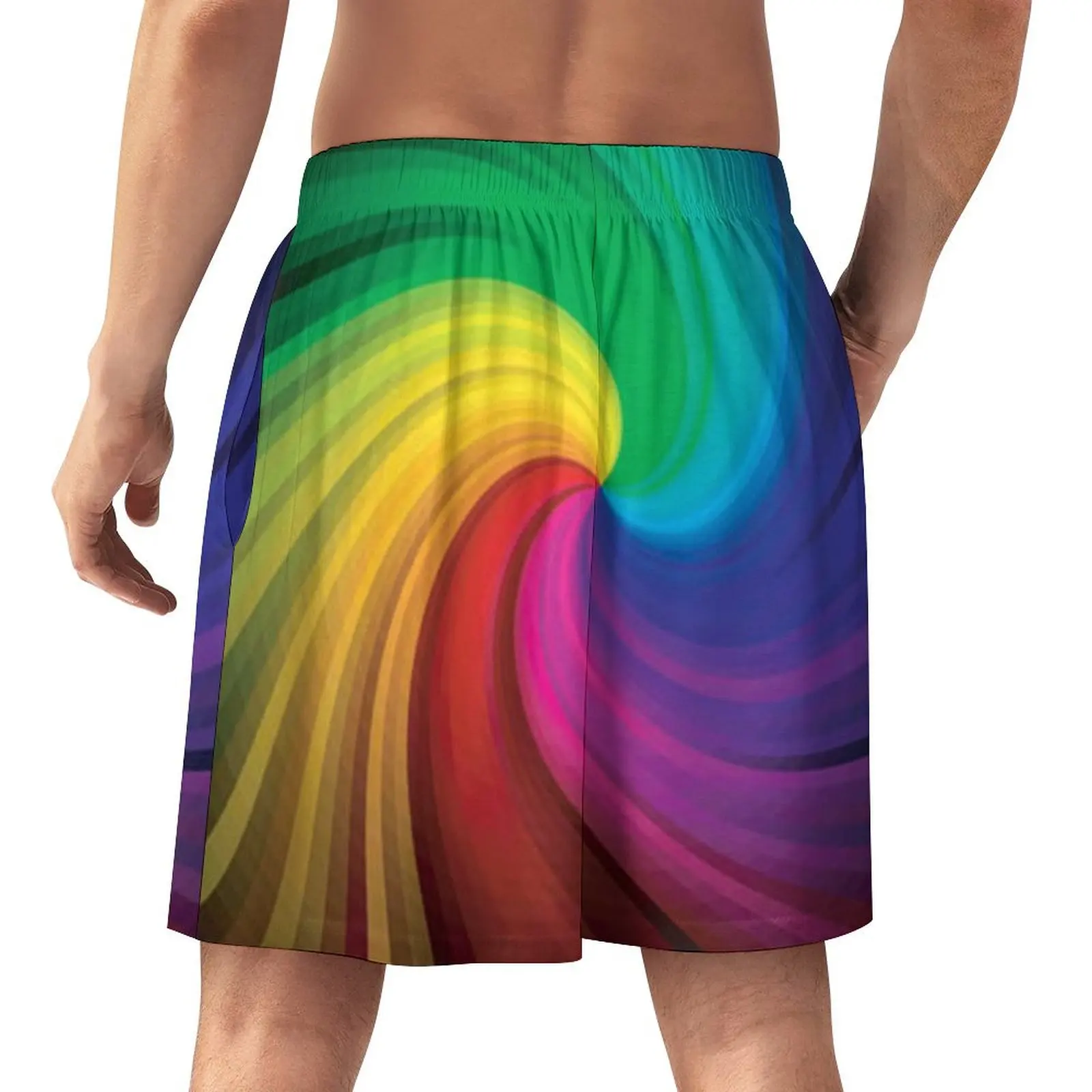 Colorful Ice-Cold Summer Pajama Trousers Shorts For Men Half Pants Gift Sleep Home Wear Breathable Comfort Casual Holiday Sport