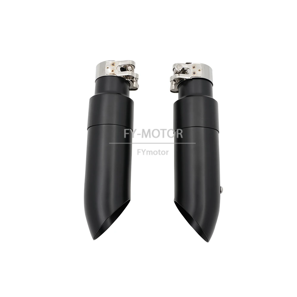 Short GP Slip-On Exhaust System with DB Killer for Indian Scout Bobber Sixty Rogue Twenty 2015-2023 Mufflers Motorcycle view 6