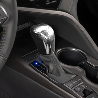 Accessories For 2024 2025 Toyota Camry LE Silver Chrome Gear Stick Shift Lever Knob Trim Cover Sticker