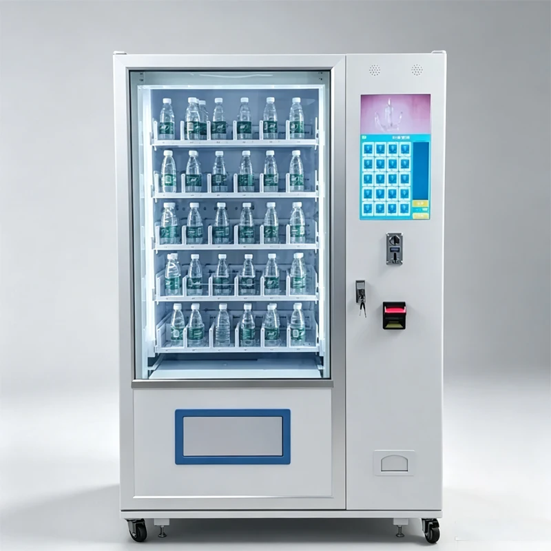 Custom Automatic Water Vending Machine Keypad Screen Coin Card Payment Commercial Drinking Water Vending Equipment