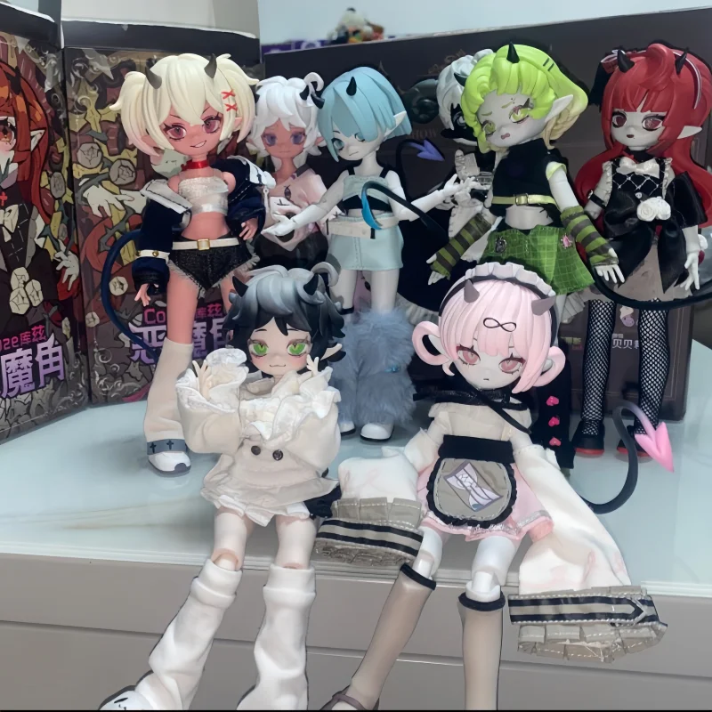 

Devils Corner Series Chuze Town Crowd Fundraising 8 Points BJD BlindBox Movable Doll Doll Gift Collection Handmade Gift in Stock