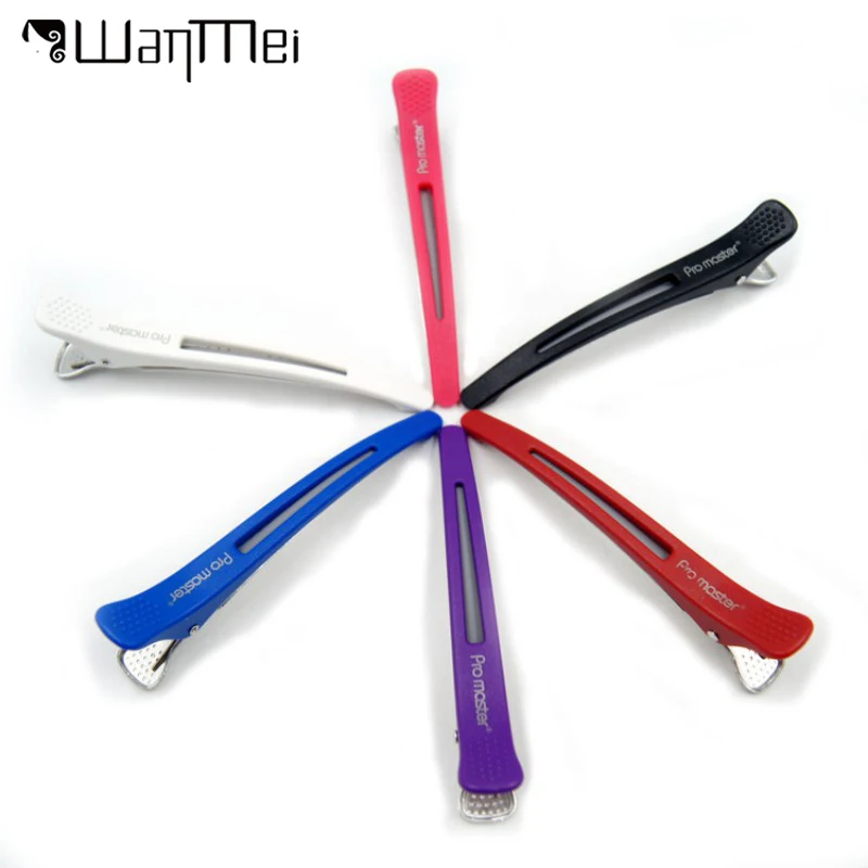 

6Pcs Alligator Hair Clips Hairdressing Clamps Claws Barber Clip Crocodile Hairpin Styling Tool Salon Styling Hair Accessories