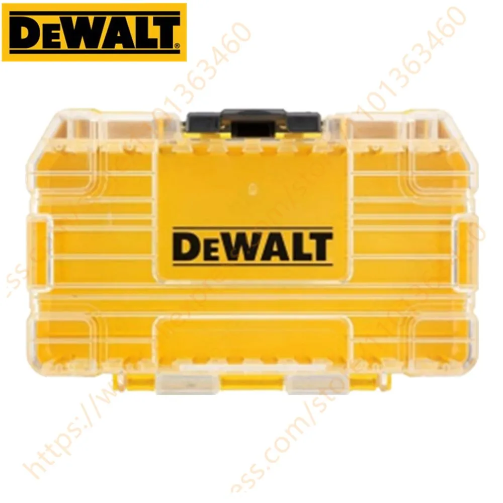 DEWALT Stackable Combination Drill Head Box Can Be Used To Store And Arrange Parts Of The Visual Transparent Tool Box