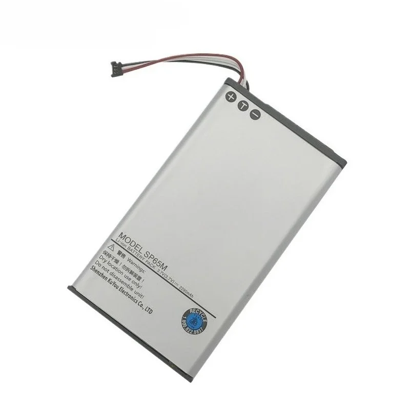 ใหม่ 3.7V 2290mAh SP65M แบตเตอรี่ Li-Ion แบบชาร์จไฟได้สําหรับ Sony PS Vita PSV 1000 คอนโซล
