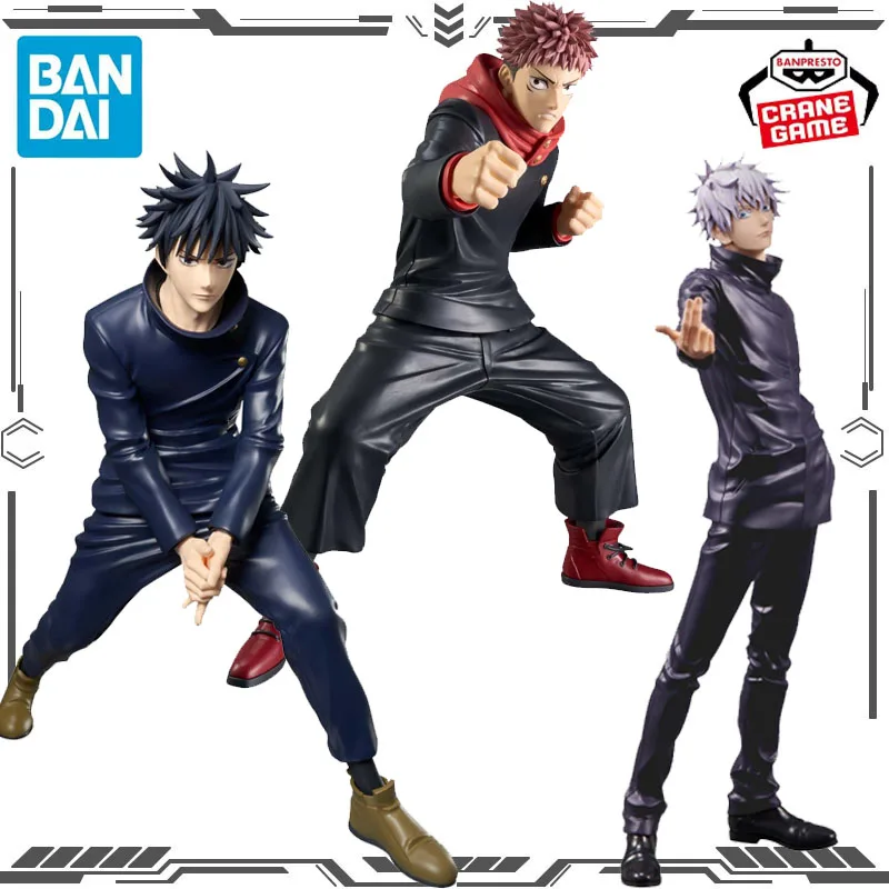 

Bandai Original Grandista Jujutsu Kaisen Itadori Yuji Fushiguro Megumi Action Figure Toys for Boys Girls Gift Collectible Model
